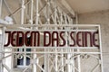 Gate of Buchenwald Concentration Camp